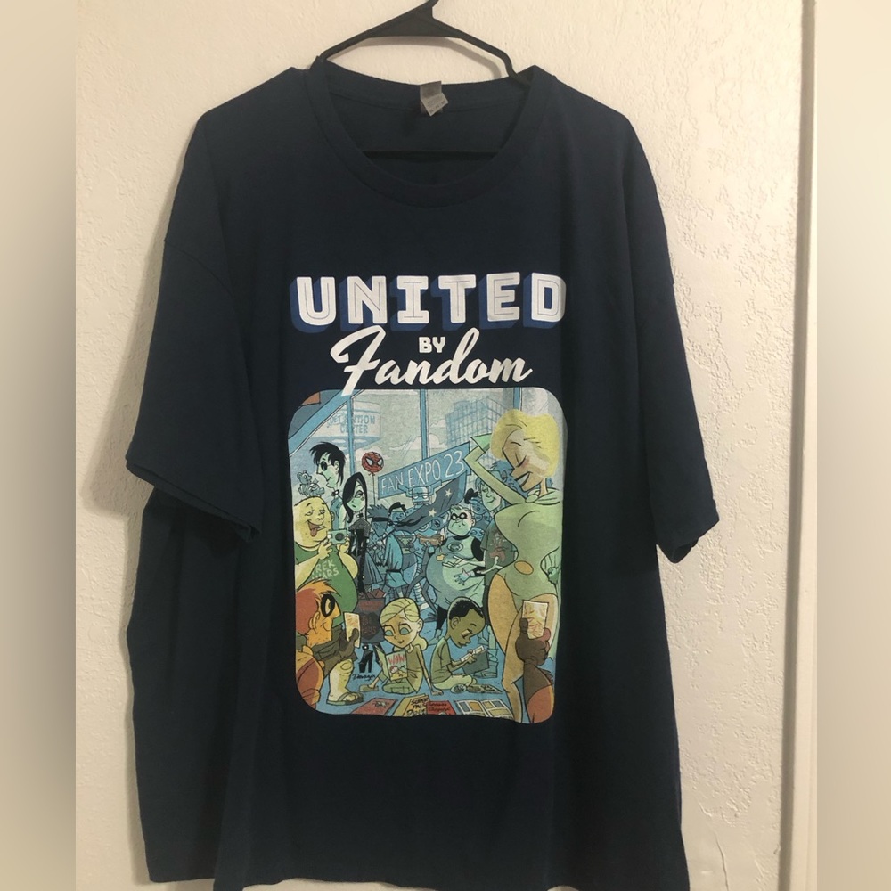 Fanexpo VIP 2023 3XL Dark Blue T-shirt